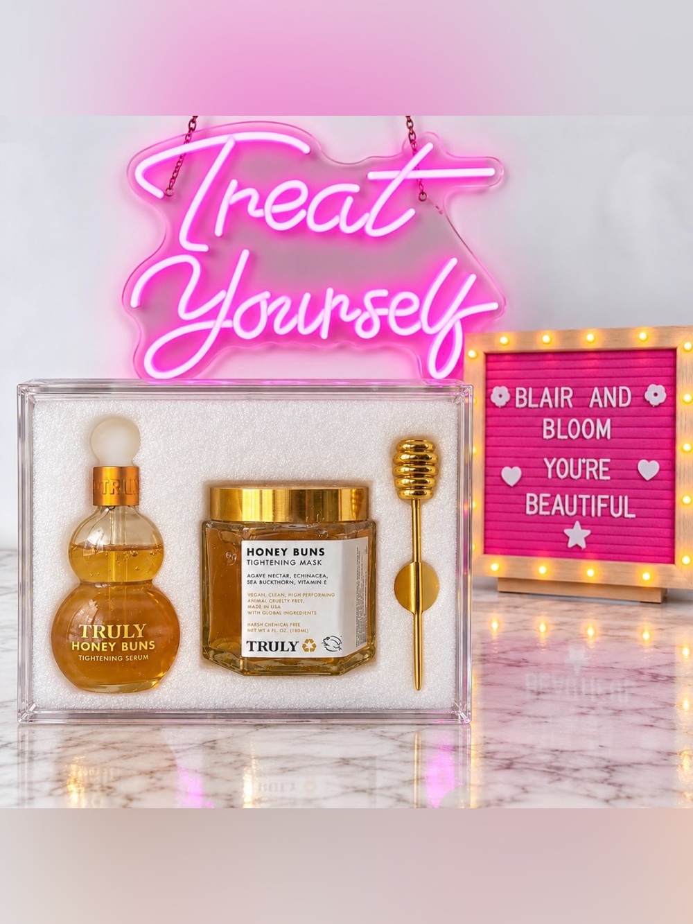 TRULY Beauty Honey Buns Tightening Serum & Mask Set-Discontinued